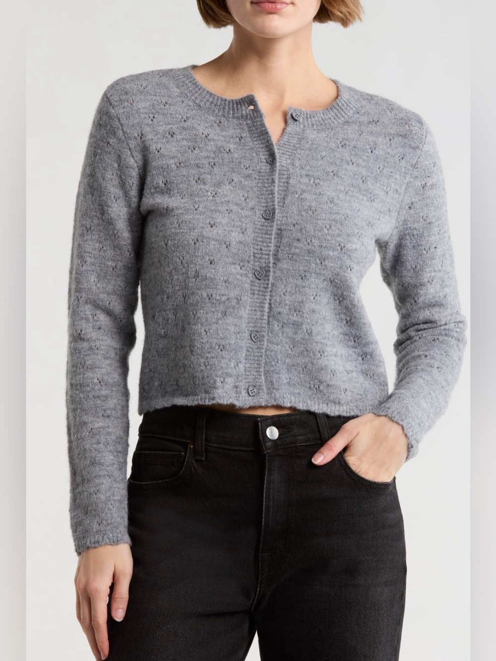 NEW…Lush Button Front Cardigan Sweater